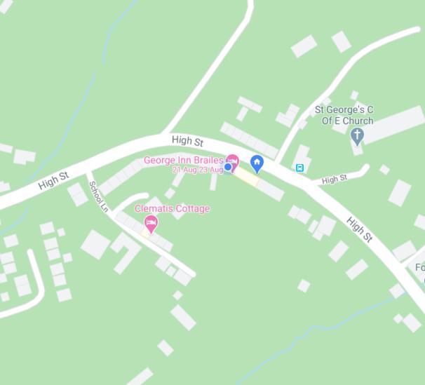 The George Inn Lower Brailes المظهر الخارجي الصورة